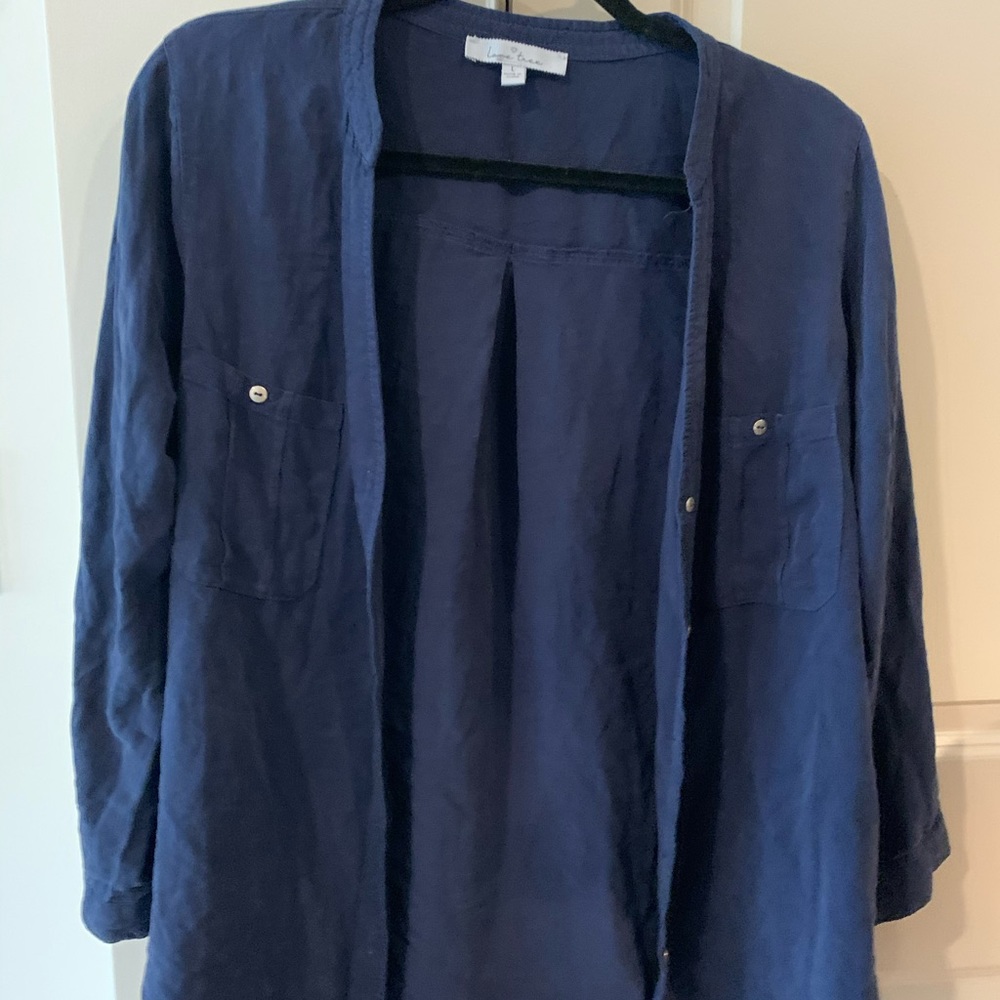 Blue Button Down